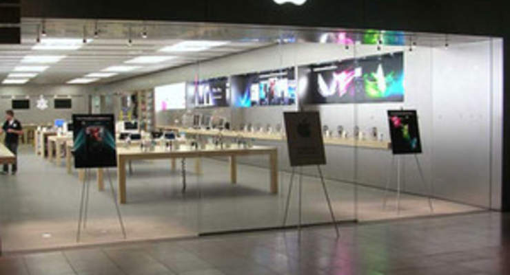 Магазин Apple обчистили за 30 секунд