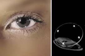 Swarowski изготовили контактные линзы с кристаллами (ФОТО)