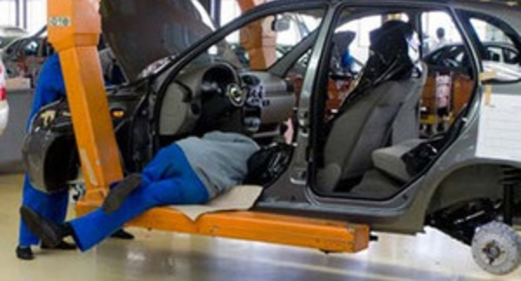 Украинская автопромышленность «просела» на 84%