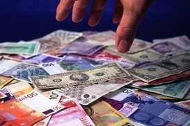 Курсы обмена наличных валют в 12 крупнейших банках Украины (на 15:30 22.07.2009)