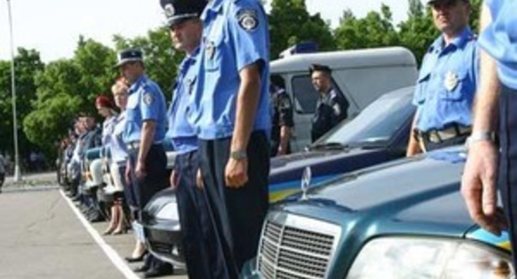 По вине ГАИ в столице столкнулись пять машин