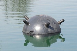 На крымском пляже нашли мину весом в полтонны