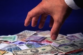 Курсы обмена валют в Донецке (10.06.2009)