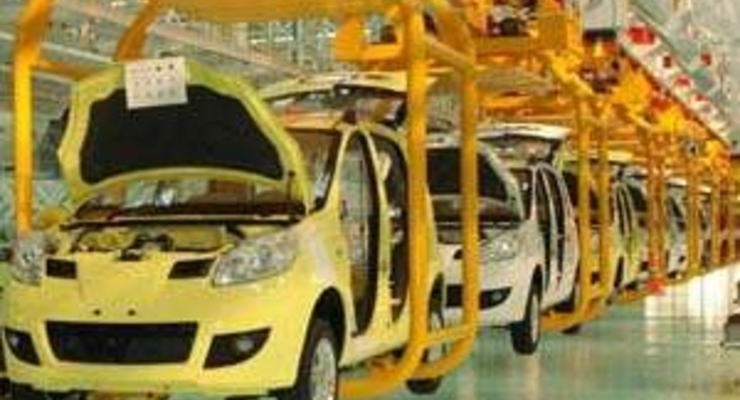 Автопроизводство в Украине упало на 74%