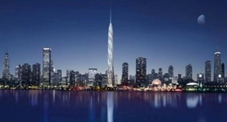 В США из-за кризиса остановлено строительство самого высокого здания