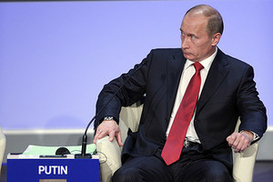 Путин произнес в Давосе либерально настроенную речь (фото)