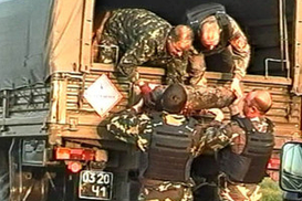 В Лозовой все еще раздаются взрывы