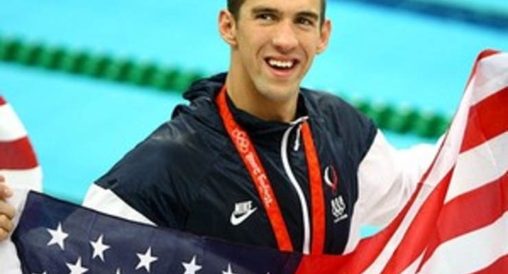 Американский пловец Майкл Фелпс – сенсация Олимпиады-2008: 8 золотых медалей… (фото)