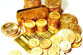 Золото падает дальше