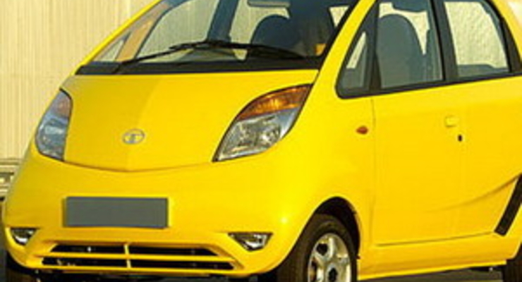 В Европе Tata Nano будут продавать под брендом Fiat