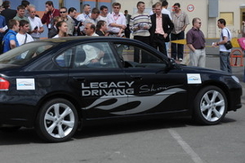 Завершился тест-драйв Subaru Legacy