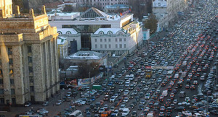 В столице появятся информационные табло, предупреждающие о «пробках»