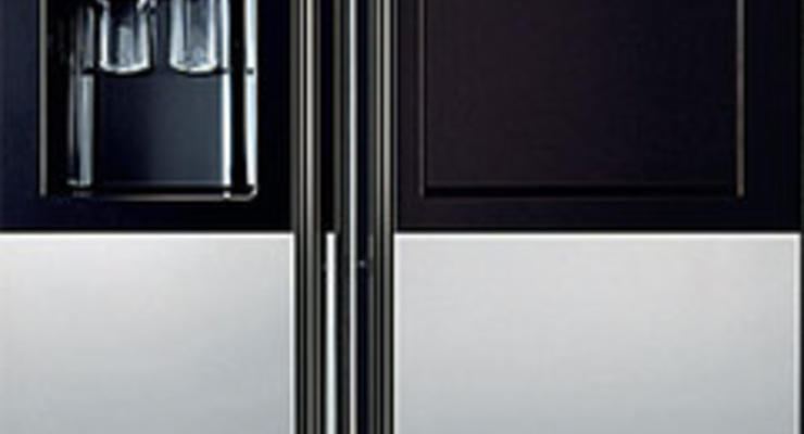 Зеркальный холодильник от Samsung