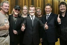 Deep Purple спели на 15-летии «Газпрома» (фото)