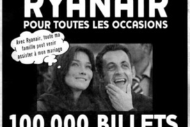 Саркози и Бруни выиграли иск против авиакомпании Ryanair (фото)