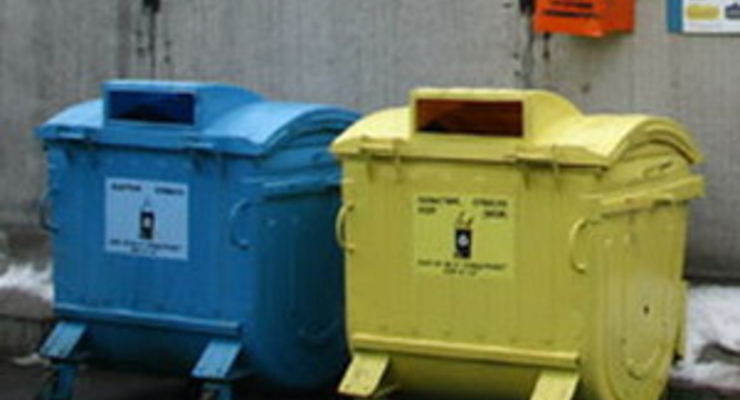 Киевлян научат сортировать мусор