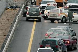 Крупная авария в Киеве: столкнулись 50 автомобилей