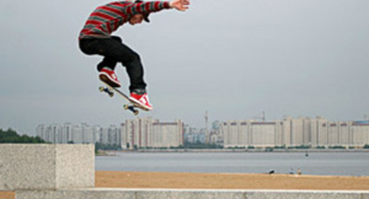 В Киеве для скейтбордистов обустроят площадки