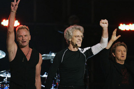 Группа The Police заработала на концертах больше всех