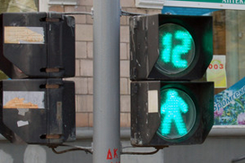 В Киеве установили «умные» светофоры