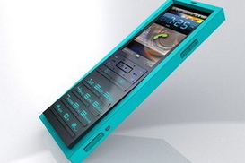 Резиновый мобильный телефон  - для тех, у кого все «валится из рук» (фото)