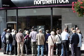 Английский банк Northern Rock не перенес кризиса