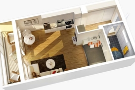 Почти скворечник: топ-5 маленьких квартир в новостройках Киева