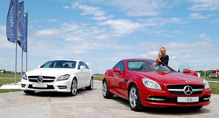 Два новых авто Mercedes вышли на рынок Украины