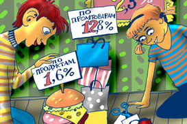 Индекс инфляции в октябре 2,3%