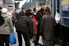 Возвращаемся домой после увольнения