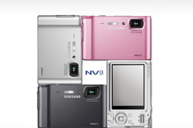 Samsung Electronics представила 5 новых цифровых фотокамер: NV100HD, NV9, L310W, L201 и S1070