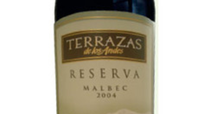 Terrazas de los Andes Malbec Reserva, 2004, Мендоса, Аргентина