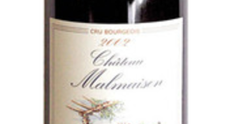 Chateau Malmaison, Baronne Nadine de Rothschild, 2002, AOC Moulis en Medoc, Бордо, Франция