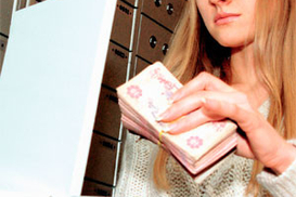 Прячем ценности в банковский сейф