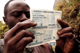 В Зимбабве хотят выпустить собственные "доллары США"