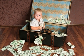 Миллионер с пеленок: В Киеве обнаружили очень юного богача