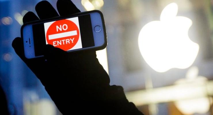 Apple не давала разрешение на использование своих торговых марок в Украине