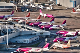 В Wizz Air сообщили причину задержек рейсов из Киева
