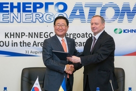 Корейская компания будет достраивать блоки на Хмельницкой АЭС