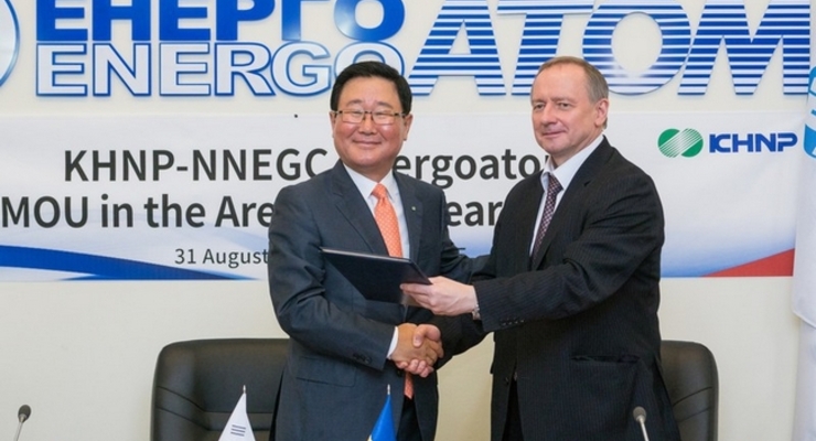 Корейская компания будет достраивать блоки на Хмельницкой АЭС