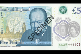 Деньги из пластика: В Великобратинии выпустили новую банкноту