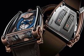 Как гоночные авто: Швейцарский бренд презентовал необычные мужские часы