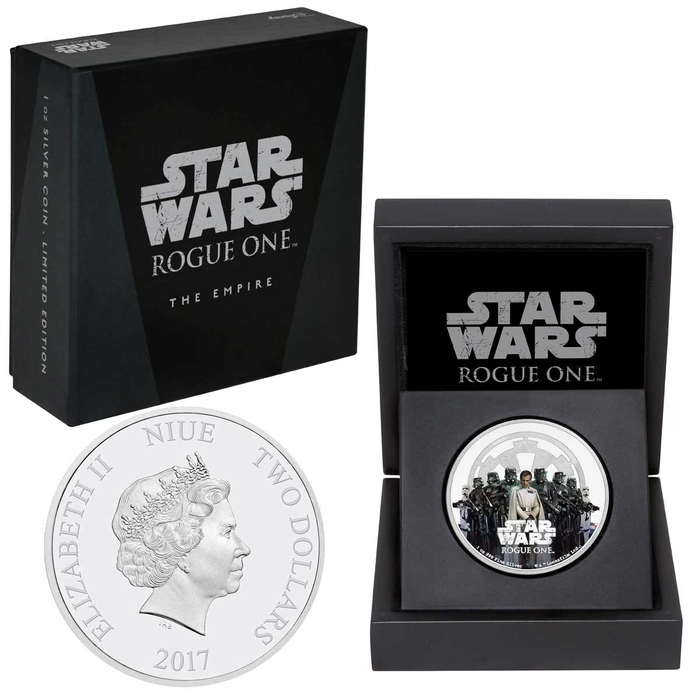 В Новой Зеландии выпустили монеты с героями Звездных войн