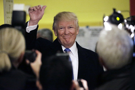 Курс доллара падает на фоне новостей о победе Трампа на выборах