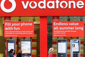 Чистый убыток Vodafone превысил пять миллиардов