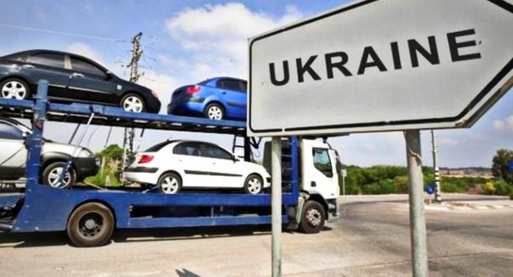 В Украине возникли проблемы с автомобилями на транзитных номерах