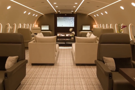 Как выглядит самый шикарный в мире авиалайнер