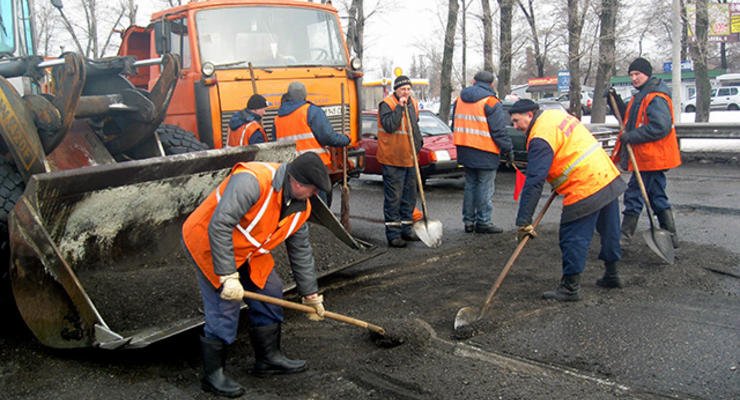 В Одесской области строят дорогу по европейской технологии