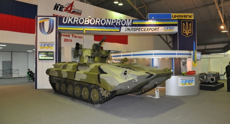 Украина вошла в топ-10 экспортеров вооружений