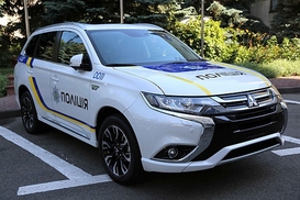 Нацполиция закупит 635 автомобилей Mitsubishi